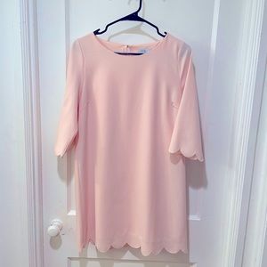 Sweetly Scalloped Dress